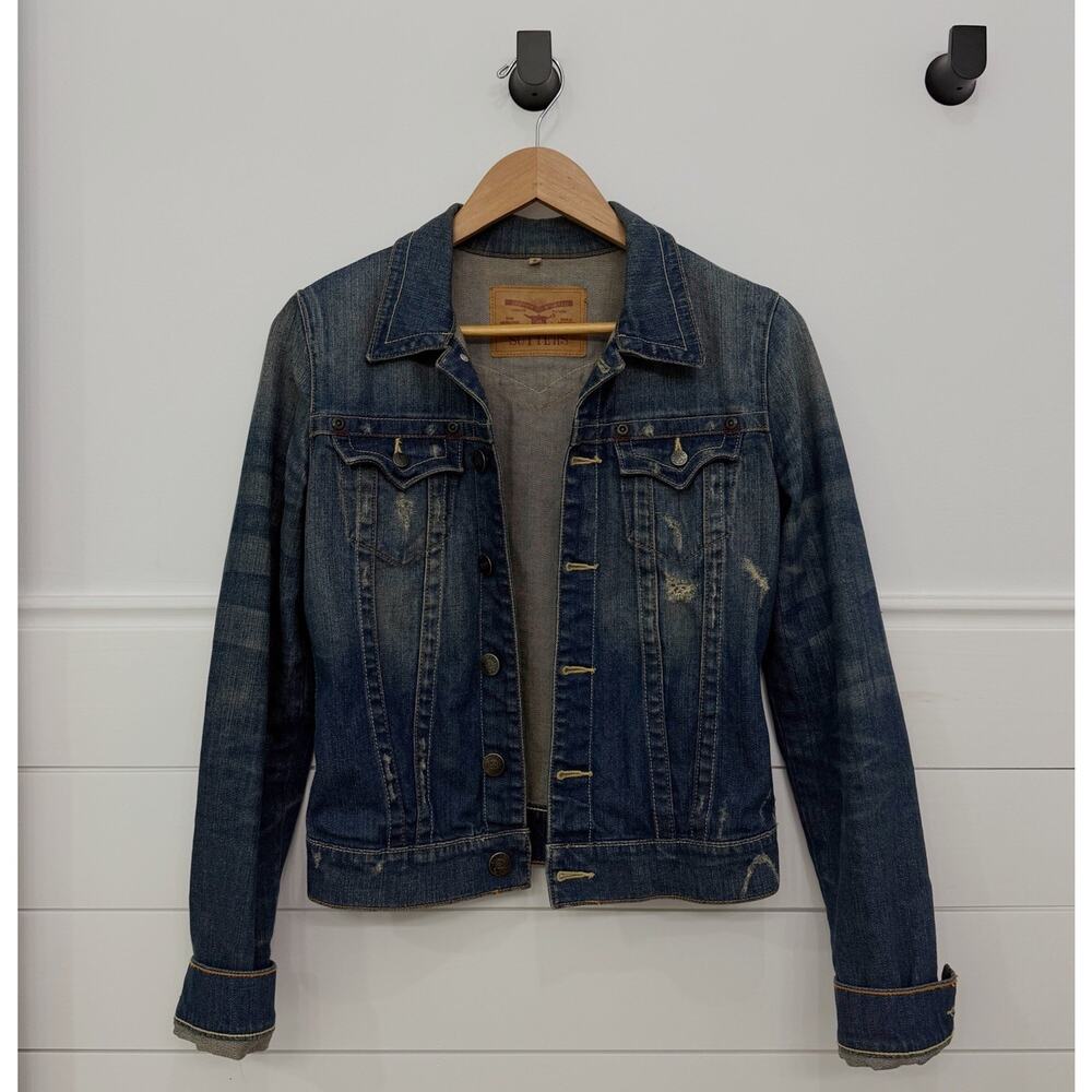 Women’s Sutters Denim Jean Jacket Size Small S